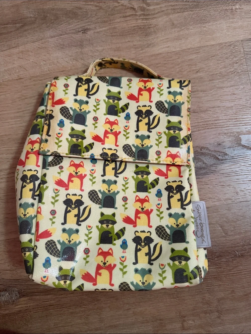 Sugar Booger Woodland Friends Lunch Bag - Yellow